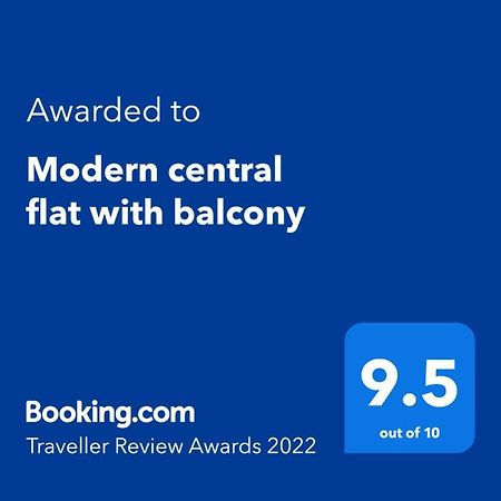 Modern Central Flat With Balcony & Free Parking On-Site Bournemouth Exteriör bild
